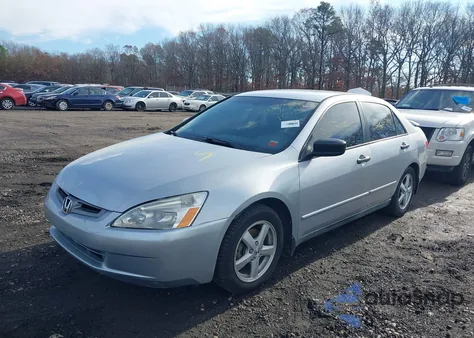 2005 Honda Accord 2.4 Dx из США, поврежденный, VIN 1HGCM56115A188464